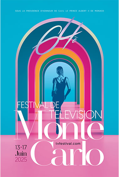 L'affiche du 64ème Festival de Télévision de Monte-Carlo